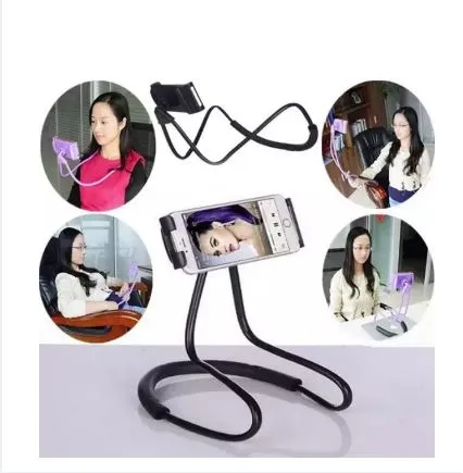 Lazy%20Bendable%20Flexible%20Hang%20Neck%20Phone%20Holder%20360%20Degree%20Rotation%20Mobile%20Stand%20-Black%20-%20Image%204