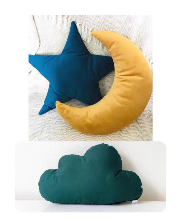 Fancy%20Decorative%20Soft%20Velvet%20Pack%20Of%203%20Kids%20Room%20Cushion-Baby%20Cot%20Pillows-Babies%20Carry%20Nest%20Nursery%20Cushion%20Star%20Moon%20And%20Cloud%20Shape%20-%20Image%204