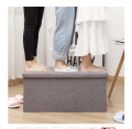 Fabric Foldable Storage Stool Shoe Foot Stool Sit with Cover Furniture Small Footstool 11.8 inches (30cm). 