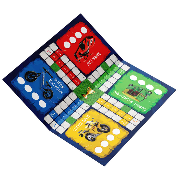2 in 1 Large LUDO - Wooden Board - Premium Quality