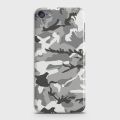 iPod Touch 7 Grey Camouflage Hard Protection Case. 