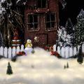 Christmas Artificial Snow Blanket Soft Thick Christmas Snow Blanket for Indoor Outdoor Decor Fluffy Tearable Winter Village Display Ideal Holiday Decoration Reusable Fake Snow Blanket. 