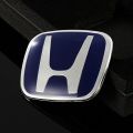 Honda Black Steering Wheel Emblem Logo - Type A - For Civic Accord CRV Odyssey Fit S2000 CRZ. 