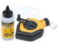Tolsen Chalk Line Reel Marker w/ Powder Bottle Set (30 Meters) Blue Powder. 