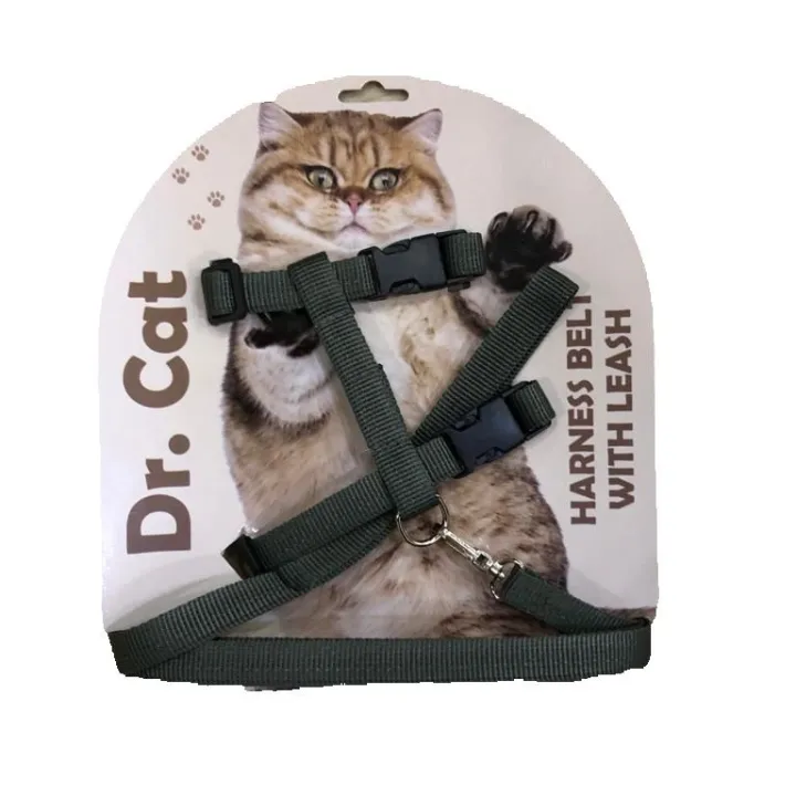 Dr.%20Cat%20Adjustable%20Cat%20Harness%20Strap%20With%20Leash%20-%20Image%203