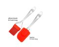 Silicon brush and Spatula set - Large size. 