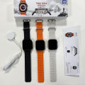T800 Ultra Smart Watch 1.99" Bluetooth Call, IP67 Waterproof, Wireless Charging. 