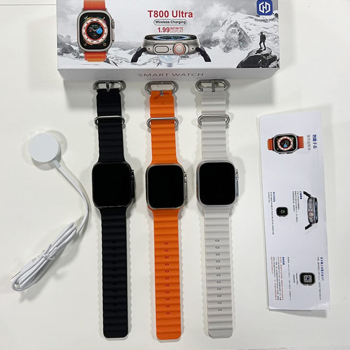 T800%20Ultra%20Smart%20Watch%201.99"%20Bluetooth%20Call,%20IP67%20Waterproof,%20Wireless%20Charging%20-%20Image%202