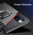 iCaseCover for Xiaomi Redmi Note 11 4G Hard Case Shockproof Car Magnetic Stand Holder Back Cover. 