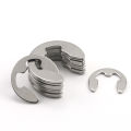 JIIO 10-100pcs E Clips etaining ing Stainless Steel Carbon Steel 1.2mm-15mm E-Clips Washer Circlips for Car Engines. 