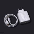 Original Super VOOC Charger For Oppo OPPO 5th Generation Original VOOC Fast Charger 5V/4A Charging for Reno 10X Z K3 Find X R17 Pro Fast Adaptor with Type-C Data Line Cable. 