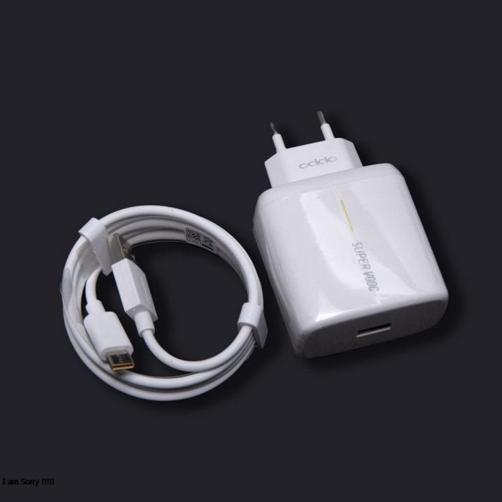 ORIGINAL Charger Realme_ Pro X XT X2 Pro Super VOOC 5A USB Type