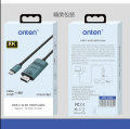 Onten UC982 USB-C to HDMI 2.1 8K Cable. 