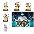 Set Kid Toy Mini Ghostbusters Building Blocks Doll Raymond Ghostbusters Toy Enlighten Venkman Ghostbusters Model Marshmallow Man Model. 