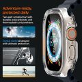 49MM Transparent Case For Smart Watch - Back & Full Covered Jelly - High Quality Silicone Case  - Full Jelly Soft Silicone 360 Screen Protective Full Case For Ultra Smart Watch. 