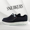 Denim jeans stylish summer casual sneakers for men , Men's Slip-on Shoes jeans sneakers, Tennis Walking high quality jeans Casual sneakers. 