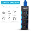 USB HUB 3.0 s Micro USB 3.0 HUB Splitter With Power Adapter USB Expand High Speed 5Gbps USB Splitter 3 HUB For PC Laptop. 