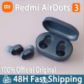 Xiaomi Redmi Airdots 3 Earphones Mi Original Xiaomi True Wireless Headphones Bluetooth Air Dots Headset TWS Earbuds Control. 