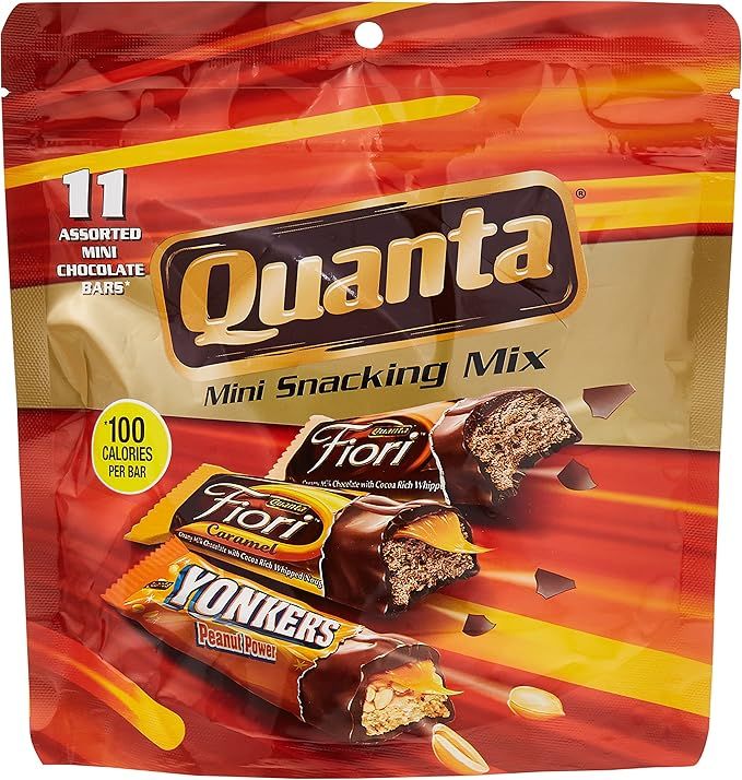 Quanta Milk Chocolate Mini Snacking Bars Mix 164 gram
