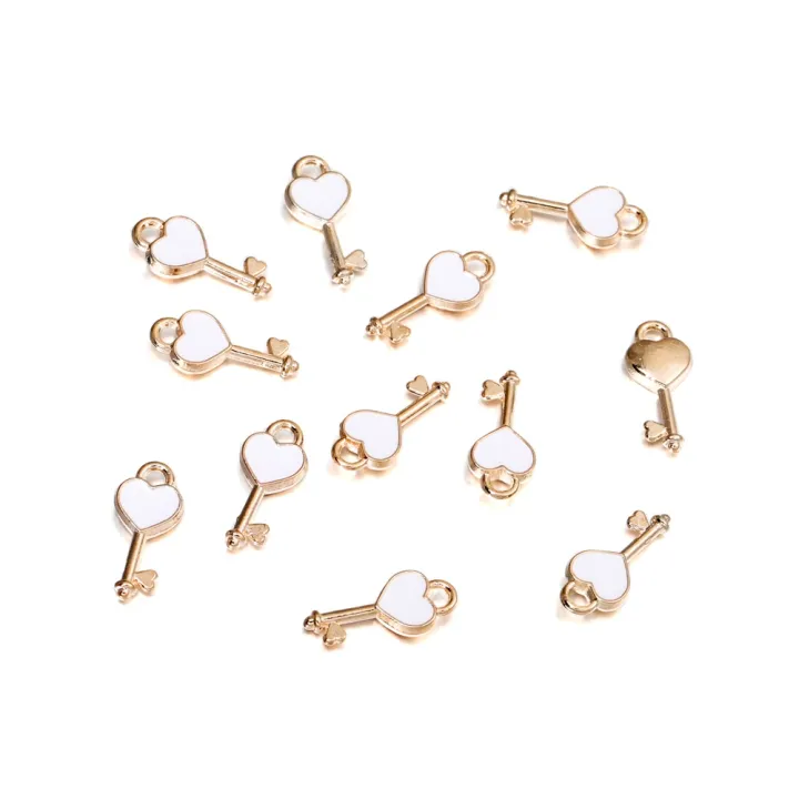 10pcs/bag%20Alloy%20Drop%20Oil%20Pendant%20Heart%20Love%20Lock%20Keychain%20Hanging%20Charms%20For%20DIY%20Earrings%20Necklaces%20Jewelry%20Making%20Accessories%20-%20Image%209