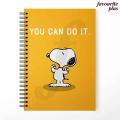 You Can Do It Printed University Notebooks Diary Personalized Customized Cute Spiral Notebook in Pakistan. 