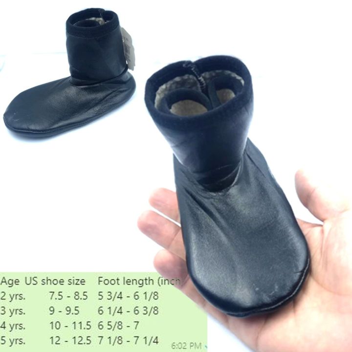 kids%20Hi-Quality%20Pair%20Leather%20Fancy%20Socks%20Ankle%20Khuffs%20Footwear%20Mozay%20new%20-%20Image%207