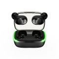TWS V5.1 True Wireless Stereo Earbuds, TWS Gaming Hand Free Headphone, Low Latency Low Power Consumption Headset, Auto Power On, Ergonomic Design, Dual Connect, Water Proof IPX4 Earphones With RGB Light Charging Case Built In Mic For Mobile Phone Android. 