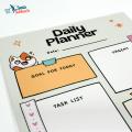Daily Planner A4 Size Laminate with Board Marker Planner for Daily Task. 