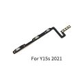 For Vivo Y20 Y20s Y21 Y21s Y33s Y15s Y15a Power Volume Button Flex Cable Side Key Switch ON OFF Control Button Repair Parts. 