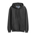 Plain Fleece Pull Over Winter Hoodies For Men and Women in Charcoal Grey Color. 