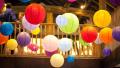 Large Hanging Lanterns For Birthday, Wedding, Bridal Shower and Other Decorations - Large Pleated Paper Lanterns Party Decoration Hanging Accordion Lanterns Baby Shower Festival Wedding Supplies. 