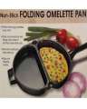 Non Stick Folding Omelette Pan Hand Frying Pan. 
