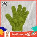 HelloWorld Exfoliating Gloves Strong Absorbent Double Sided Exfoliating Bath Gloves. 