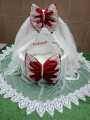 Baby Dream Cradle Bassinet with Fancy Net Cover and Handle for NewBorns | Baby Carrier Basket | Custom Colors. 