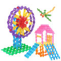 Pack Of 72 Pcs Snowflake Building Blocks Toy Baby Children Educational Toy DIY Assembling Bricks Kids. 