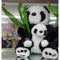 Panda with baby panda stuff toy best gift boys and girls. 