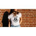 Hogwarts t-shirt for women. 