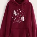 Pullover Comfortable Winter Stylish and Trendy Hoodie for Woman/Girls - Stay Cozy and Stylish in Winter. 