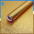 Gold Texture Contact Paper Peel and Stick Wallpaper Kitchen Self Adhesive Contact Paper Aluminum Foil Sheet Stickers 60x200cm, Oil Proof Wallpaper, Waterproof Removable Wallpaper for Countertop Cabinet Drawer. 