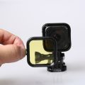 【3C VictoryEagle Store】Go pro Hero 5/ Session Lens Filter  yellow red purple UV Diving Filter for Gopro Hero 5s action Accessories. 