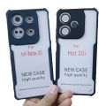 Suitable for VIVO Y36 4G anti-drop phone case Four corners anti-drop blade acrylic 2-in-1 fine hole protective case. 