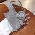 New Phone case itel P55 P70 P65 Back cover with Liquid Glitter Quicksand hourglass Stand Holder Luxury Shiny Gradient Plating Girls Slim for itel P70 P55 P65 case. 