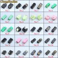 PJ Series 3.5mm Stereo Female Socket with Screw Audio Headphone Jack 3P Vertical Double Channel Connector 393 358 313 306（1-20）. 
