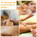 Maderotherapy Kit For Reductive Massage Body Massager Roller Wood Therapy Tools For Body Contour Body Wood Therapy Complete Kit. 