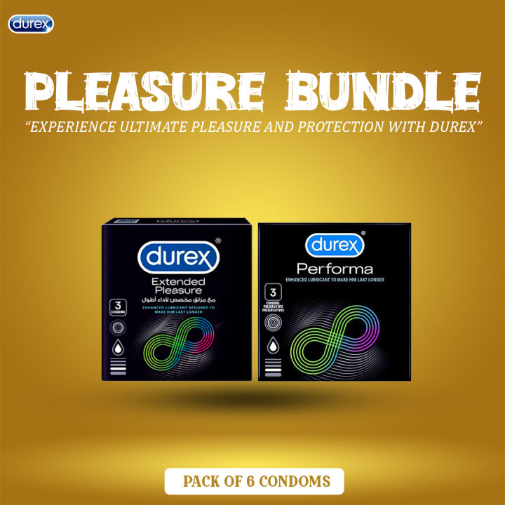 Durex Deal Extended Pleasure and Performa 3's Condoms