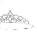 Crown Tiara Girls Women for Pageant Engagement Stage Productions. 
