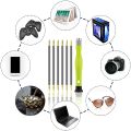 Small Screwdriver Sets Precision Mini Screwdrivers Set Repair Tool Bit Kit with 6PCS Flat Phillips Pentalobe Triwing  for Eyeglass Watch Jewelers Laptop Computer Electronic. 