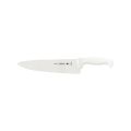 TRAMONTINA (BRAZIL) 8" HIGH-CARBON STEEL BLADE BUTCHER/MEAT KNIFE With Black Polypropylene Handle. 