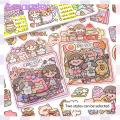 Amamia Stationery Stickers Cute Girl Kids Hand Account Scrapbook Cartoon Graffiti Stickers. 