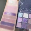 Aurora Purple Eyeshadow Palette Punk Smokey Purple Lace Shimmer Matte Silver Water Highlight Cool Tone Eye Shadow Korean Make-up BruberryBeE. 